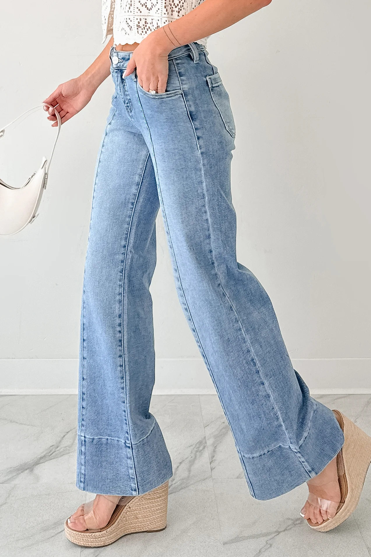 Mariana Flared Tummy Control Risen Jeans (Medium) - Image 10